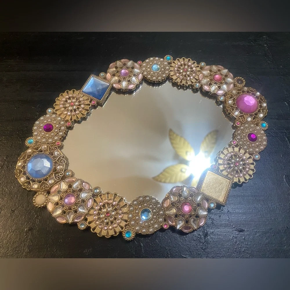 Fun, sequined mirror